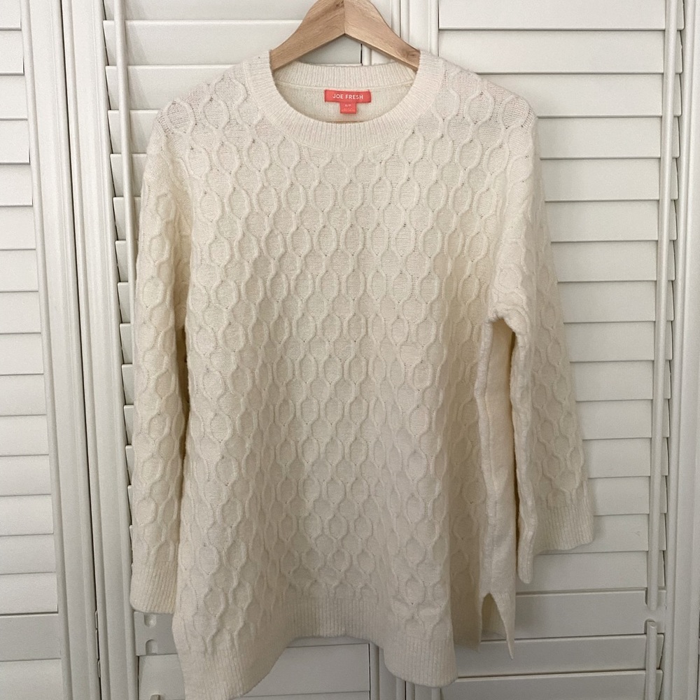 JOE FRESH White Sweater NWOT